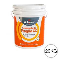 Aditivo acelerante fragüe liquido con cloruro hormigones simples balde x 20kg