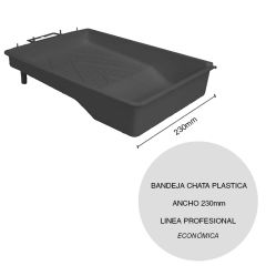 Bandeja chata economica pintor linea Profesional ancho 230mm